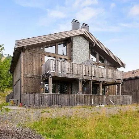 Vakantiehuis Brand New With Super Views Skeikampen
